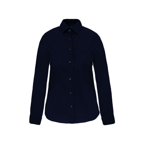 Chemise ML Femme Coton Stretch