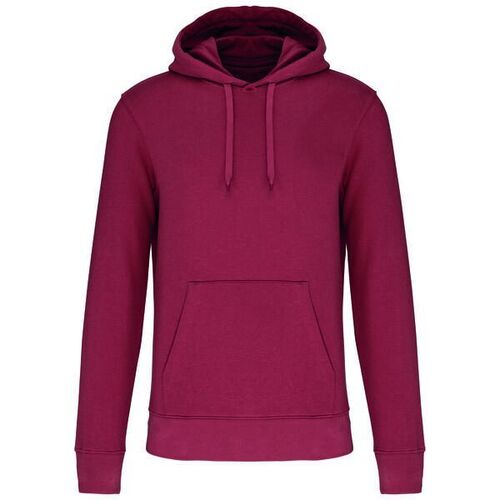 Sweat-shirt &agrave; capuche K4027 TERRACOTTA RED