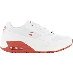 Chaussures non s&eacute;curit&eacute; femme ELA O1 SRC ESD FUCHSIA