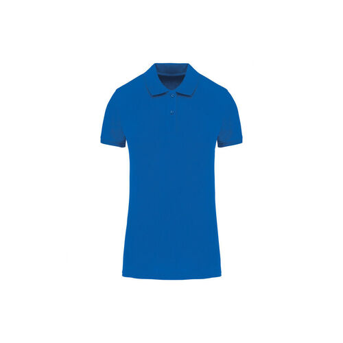 Polo Femme Bio 180 K2026 Light Royal Blue