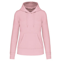 Sweat-shirt &agrave; capuche K4028 PALE PINK Brive La Gaillarde