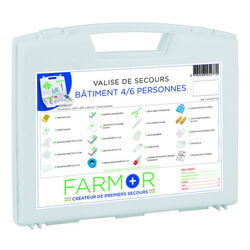 Valise secours BATIMENT 4/6 PERSONNES Brive La Gaillarde