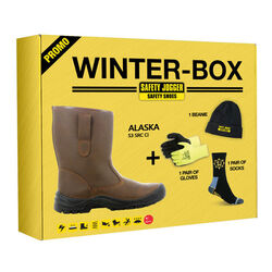 Box bottes fourr&eacute;es cuir + gants + chaussettes + bonnet Brive La Gaillarde