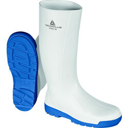 Bottes de s&eacute;curit&eacute; NITRIC SB FO SRC BLANC BLEU Brive La Gaillarde